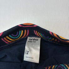 Load image into Gallery viewer, Girls Anko, cotton skirt, elasticated, built-in shorts, EUC, size 7,  