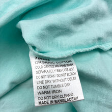 Load image into Gallery viewer, Girls Favourites, blue organic cotton long sleeve tee / top, FUC, size 5,  