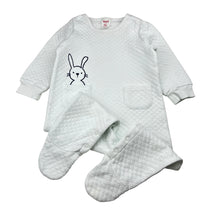 Load image into Gallery viewer, Unisex Seed, quilted cotton coverall / romper, FUC, size 1,  