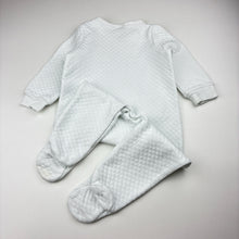 Load image into Gallery viewer, Unisex Seed, quilted cotton coverall / romper, FUC, size 1,  