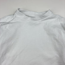 Load image into Gallery viewer, Boys Target, white Aust cotton long sleeve tee / top, FUC, size 4,  
