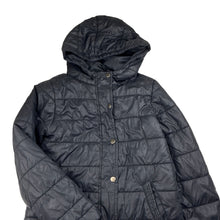 Load image into Gallery viewer, Girls Target, black hooded jacket / coat, GUC, size 10,  