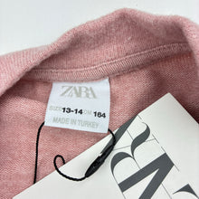 Load image into Gallery viewer, Girls Zara, embellished soft feel knit sweater / jumper, NEW, size 13-14,  