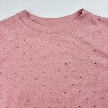 Load image into Gallery viewer, Girls Zara, embellished soft feel knit sweater / jumper, NEW, size 13-14,  