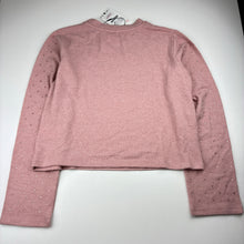 Load image into Gallery viewer, Girls Zara, embellished soft feel knit sweater / jumper, NEW, size 13-14,  