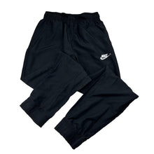 Load image into Gallery viewer, Girls Nike, lightweight track pants, elasticated, Inside leg: 61cm, small catches, FUC, size 10-11,  
