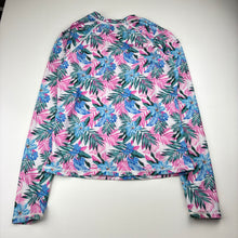 Load image into Gallery viewer, Girls Piping Hot, long sleeve rashie / swim top, pilling on sleeves, FUC, size 14,  