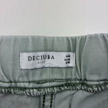 Load image into Gallery viewer, Girls Decjuba Kids, denim shorts, elasticated, GUC, size 16,  