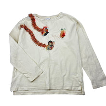Load image into Gallery viewer, Girls Zara, cotton long sleeve tee / top, butterflies, FUC, size 8,  