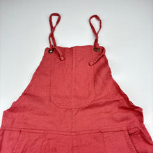 Load image into Gallery viewer, Girls Mango, linen/viscose summer playsuit, GUC, size 8,  