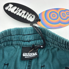 Load image into Gallery viewer, Boys GHANDA, teal tencel/viscose shorts, elasticated, NEW, size 6,  