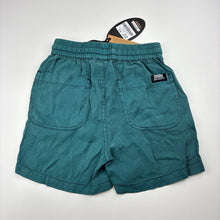 Load image into Gallery viewer, Boys GHANDA, teal tencel/viscose shorts, elasticated, NEW, size 6,  