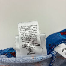 Load image into Gallery viewer, Boys Marvel, Spiderman pyjama shorts, elasticated, EUC, size 5,  
