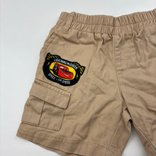 Load image into Gallery viewer, Boys Disney, Cars, Lightning McQueen cotton shorts, elasticated, EUC, size 2,  