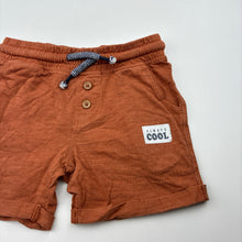 Load image into Gallery viewer, Boys KID, lightweight cotton shorts, elasticated, FUC, size 2,  