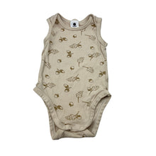 Load image into Gallery viewer, Unisex Dymples, organic cotton singletsuit romper, EUC, size 00,  