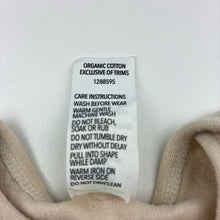 Load image into Gallery viewer, Unisex Dymples, organic cotton singletsuit romper, EUC, size 00,  