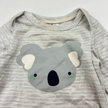 Load image into Gallery viewer, Unisex Sprout, stretchy bodysuit / romper, koala, GUC, size 000,  
