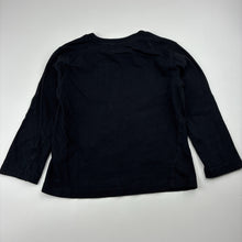 Load image into Gallery viewer, Boys Anko, black cotton long sleeve top, dinosaurs, GUC, size 3,  