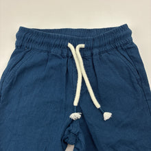 Load image into Gallery viewer, Boys MAC + Ellie, navy cotton shorts, elasticated, EUC, size 3,  