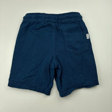 Load image into Gallery viewer, Boys MAC + Ellie, navy cotton shorts, elasticated, EUC, size 3,  