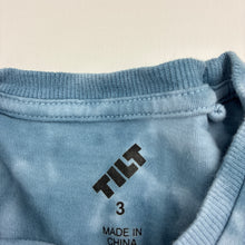 Load image into Gallery viewer, Boys Tilt, tie dyed cotton tee / top, FUC, size 3,  