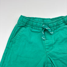 Load image into Gallery viewer, Boys KID, green stretch cotton shorts, elasticated, GUC, size 3,  