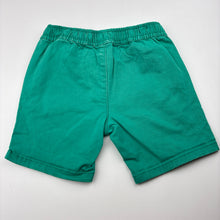 Load image into Gallery viewer, Boys KID, green stretch cotton shorts, elasticated, GUC, size 3,  