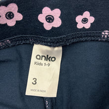 Load image into Gallery viewer, Girls Anko, floral stretchy bike shorts, EUC, size 3,  