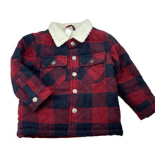 Load image into Gallery viewer, Boys Anko, fleece lined shacket / jacket, poppers, EUC, size 2,  