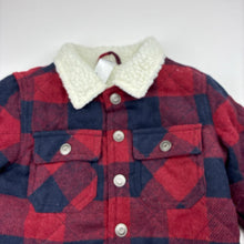 Load image into Gallery viewer, Boys Anko, fleece lined shacket / jacket, poppers, EUC, size 2,  