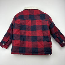Load image into Gallery viewer, Boys Anko, fleece lined shacket / jacket, poppers, EUC, size 2,  