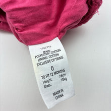 Load image into Gallery viewer, Girls Dymples, cotton lined broderie romper, EUC, size 0,  