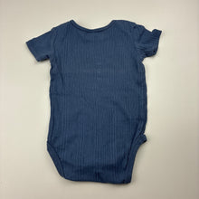 Load image into Gallery viewer, Unisex Anko, ribbed cotton bodysuit / romper, FUC, size 0,  