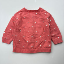 Load image into Gallery viewer, Girls Sprout, knitted cotton cardigan, GUC, size 00,  