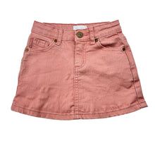 Load image into Gallery viewer, Girls JAMIE KAY, pink stretch denim skirt, adjustable, L: 24cm, FUC, size 1,  