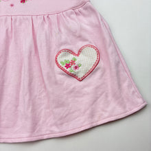 Load image into Gallery viewer, Girls BABY KA-BOOSH, embroidered cotton dress, FUC, size 0, L: 34cm