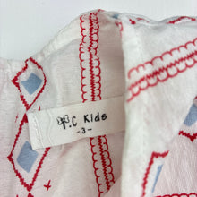 Load image into Gallery viewer, Girls I C Kids, lightweight cotton dress, EUC, size 3, L: 44m