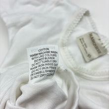 Load image into Gallery viewer, Unisex Marquise, cotton bodysuit / romper, teddy bear, FUC, size 000,  