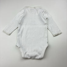 Load image into Gallery viewer, Unisex Marquise, cotton bodysuit / romper, teddy bear, FUC, size 000,  