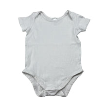 Load image into Gallery viewer, Unisex Target, white cotton bodysuit / romper, GUC, size 1,  