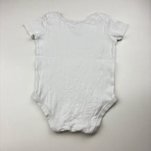 Load image into Gallery viewer, Unisex Target, white cotton bodysuit / romper, GUC, size 1,  