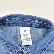 Load image into Gallery viewer, Unisex Target, lightweight cotton long sleeve shirt, GUC, size 0,  
