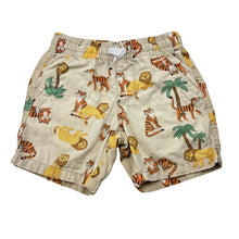 Load image into Gallery viewer, Boys KID, lightweight cotton shorts, elasticated, tigers, GUC, size 2,  