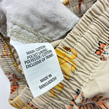 Load image into Gallery viewer, Boys KID, lightweight cotton shorts, elasticated, tigers, GUC, size 2,  