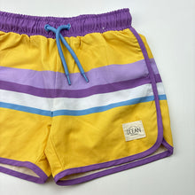 Load image into Gallery viewer, Unisex Cotton On, lightweight stretch board shorts, elasticated, EUC, size 3,  