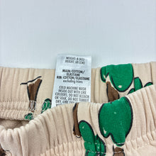 Load image into Gallery viewer, Unisex Bonds, fleece lined stretchy pants / bottoms, small mark back left leg, FUC, size 00,  