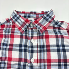 Load image into Gallery viewer, Boys The Place, checked lightweight cotton short sleeve shirt, FUC, size 2,  