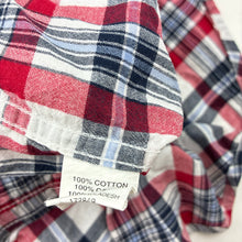 Load image into Gallery viewer, Boys The Place, checked lightweight cotton short sleeve shirt, FUC, size 2,  