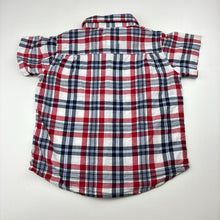 Load image into Gallery viewer, Boys The Place, checked lightweight cotton short sleeve shirt, FUC, size 2,  